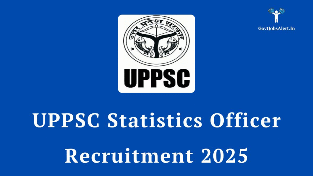 UPPSC Statistics Officer, Assistant Geologist Online Form 2025