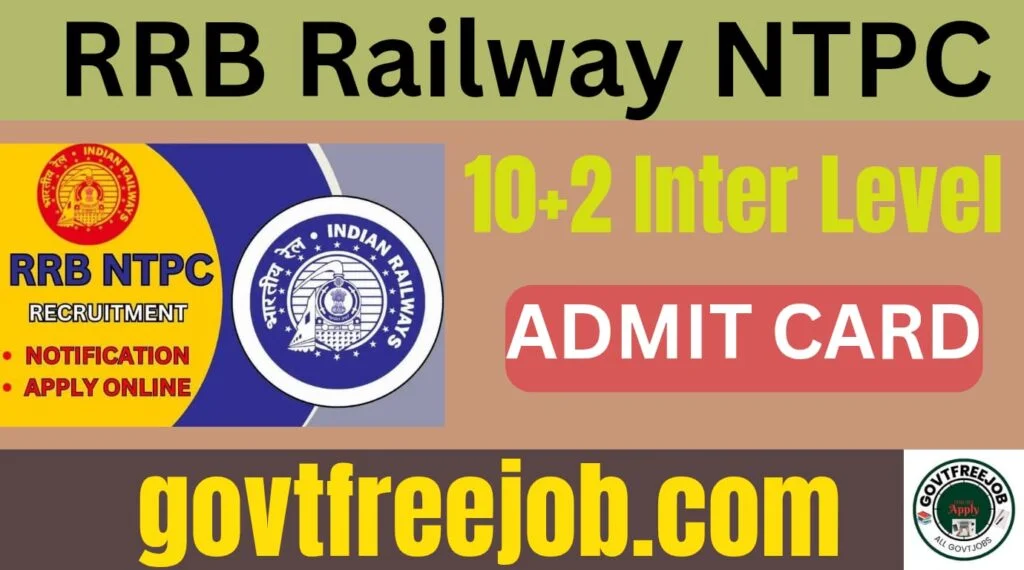 Railway RRB NTPC 10+2 Inter Level Application Status 2025